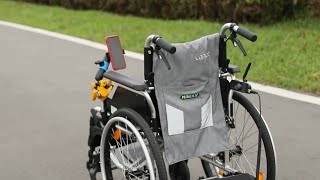 KUPOCARE - Wheelchair Phone Mount | Wheelchair iPad Mount | Wheelchair Phone Holder