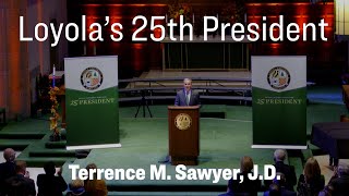 Loyola's 25th President is Introduced to the Loyola Community