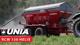 RCW 130 HELIX - prezentacja rozsiewacza z belką do nawozów pylistych [PL]