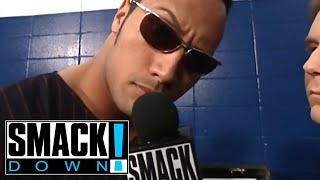 The Rock Cuts Promo On British Bull Dog \u0026 Val Venis - SMACKDOWN!