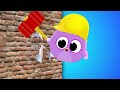 long version let s break the wall 🔨 what is behind it suprise funny songs with giligilis kids