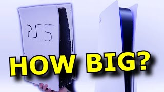 The PS5 looks HUGE so I MADE One! Size Comparison VS Ps4/Switch