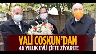 46 YILLIK EVLİ ÇİFTE ANLAMLI ZİYARET!