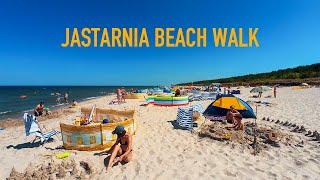 SUNNY JASTARNIA BEACH WALK, 7 AUGUST 2023 // 4K