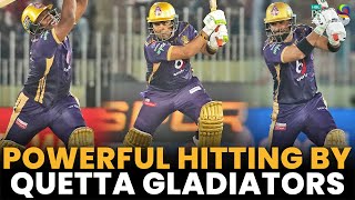 Powerful Hitting By Quetta Gladiators | Islamabad United vs Quetta Gladiators | Match21 |PSL8 | MI2A