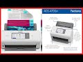 Brother ImageCenter ADS-2800W Wireless Document Scanner, Multi-Page Scanning, Color Touchscreen,