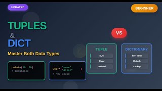 lecture 5: Learn Python Tuples & Dictionaries