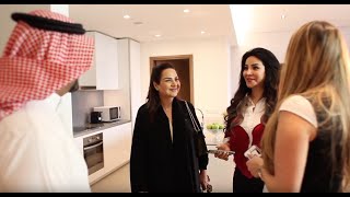 Handover of Lojain Omran's Quartz home in City Walk 1