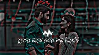 Buker majhe tor naam likhechi. বুকের মাঝে তোর নাম লিখেছি। Bangla lofi song. #lofi #lofiastikyt