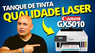 Impressora Canon Mega Tank MAXIFY GX5010 Tanque de Tinta com Qualidade Laser