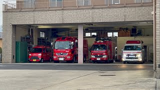 【救急車いつも見てもかっこいい！】草加八潮消防局(草加北分署) 救急車(ハイメディク(草加北1) 出動シーン！