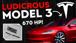 2024 Tesla Model 3 'LUDICROUS' Performance w/ PLAID MOTORS?
