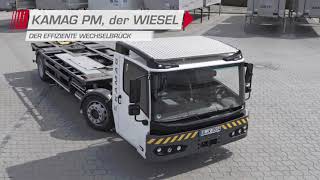 KAMAG PM, der effiziente Wechselbrückenhubwagen