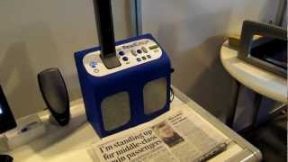 ReadEasy+ by VisionAid - Newspaper reading Demo of this Text-to-Speech clever device.