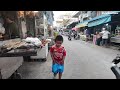 unseen narrow alley in​ trea village phnom penh unbelievable walk at phnom penh cambodia 4k