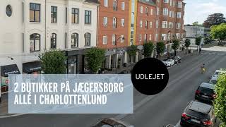 NEWSEC - 2 butikslejemål udlejet på Jægersborg Allé 35