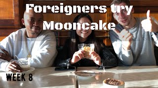 Foreigners try Chinese mooncake |外国人吃中国月饼 8