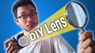 DIY Magnifying Glass Lens Camera | A DIY Visual Journey!