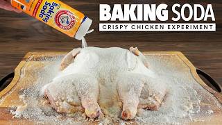 I tried BAKING SODA on chicken and it blew my mind!