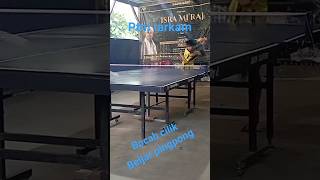 bocah cilik belajar pingpong pukulanya sangat akurat #vidoeshort