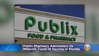 Publix Pharmacy Administers 1 Millionth Covid-19 Vaccine In Florida