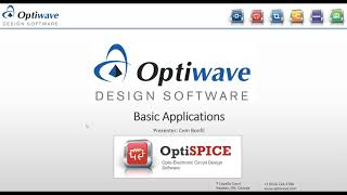 OptiSPICE Basic Examples & Analysis
