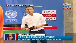 Jack ma in Africa (Kenya)