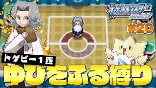 ダイヤモンドをトゲピー１匹のゆびをふるだけでクリアする旅#２０【ゆっくり実況】【ポケモンDPPt】