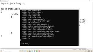 2.2 : Check Size & Range of Data Types | [Abdul Bari] Java Corse