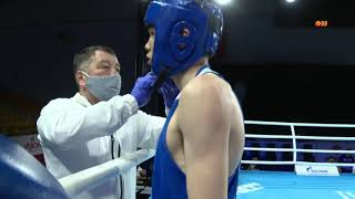 Akkalykov Sabirzhan (KAZ) vs Dounar Aliaksandr (BLR) - AIBA Youth World Boxing Championships 2021