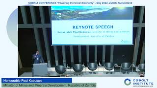 Keynote Speech: Hon. Paul Kabuswe, Minister of Mines and Minerals Development, Republic of Zambia