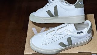 #5 Veja Review \u0026 Unboxing: Veja Campo Chromefree Sneakers in color White/Grey #veja #sneakers