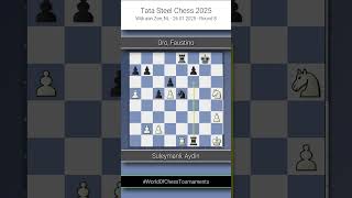 GM Aydin Suleymanli vs IM Faustino Oro | Tata Steel Chess 2025 | Round 8