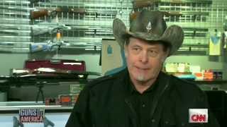 Piers Morgan Tonight, Piers Goes to the Shooting Range and Sits Down with Ted Nugent - Feb 4, 2013
