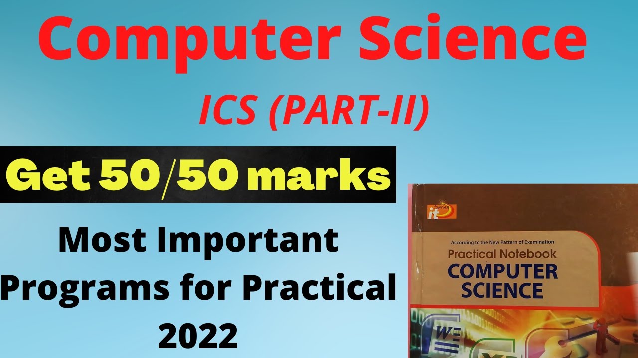 2nd Year Computer Practical 2022 Important Program|12th Year Computer ...