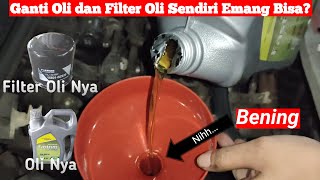 Cara Ganti Oli Sigra 1000cc dan Filter Oli