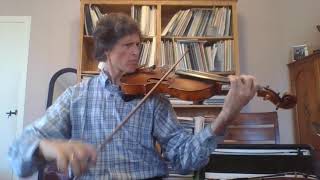 Telemann Viola Concerto 1st mvt Steve Larson run through \u0026 talk