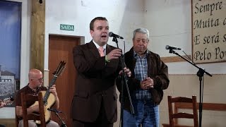 José Esteves e Francisco Andrade na Cantoria da Onda Cultural de S. Brás