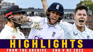 Potts' Debut, Mitchell Ton and Root's 10,000th Test Run | Classic Test | England v New Zealand 2022