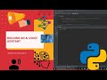 Voice Assistant Tutorial Python || Speech Recognition + AI chatbot