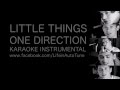 One Direction - Little Things (Karaoke Instrumental) NO BACKING VOCALS