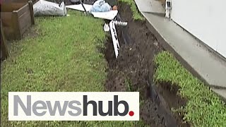 Catastrophic weather lifts Auckland houses off foundations | Newshub