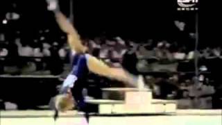 1960 Olympics: Larissa Latynina (URS) Floor