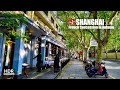 Walking in the former Shanghai French Concession in Autumn, Fuxing Road - 4K HDR - 上海复兴路