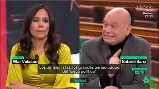 Pilar Velasco desmiente a Celia Villalobos y al PP por culpar a Sánchez del bloqueo de las pensiones