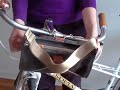 po campo bungee handbag bike attachment