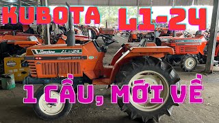 MÁY CÀY KUBOTA L1-24 CHẴN // MÁY ĐẸP // MỚI VỀ // HÀNG 1 CẦU