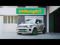 FASTEST Indian EV - 200 kmph in Northway Motors' Electric Ignis - with In-House Built EV Powertrain!