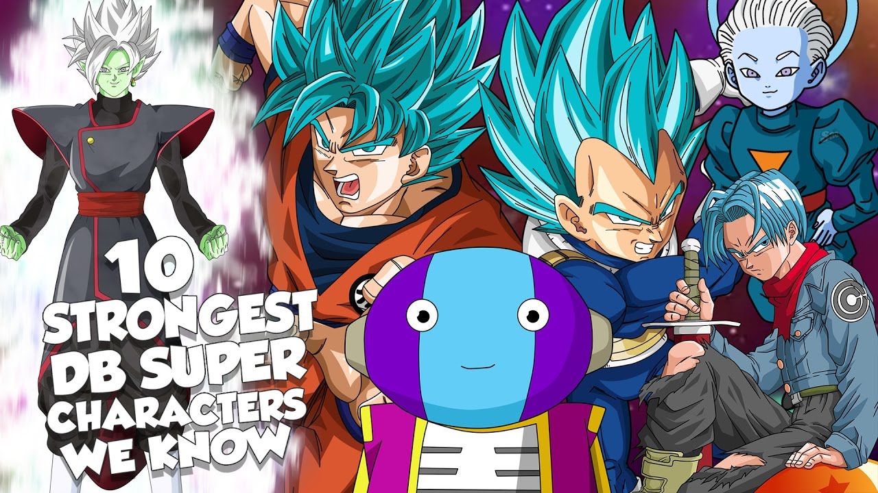 Top 100 Strongest Characters Of Dragon Ball Z Youtube