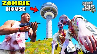 Franklin Build Zombie House To Survive Apocalypse In GTA 5 | SHINCHAN and CHOP